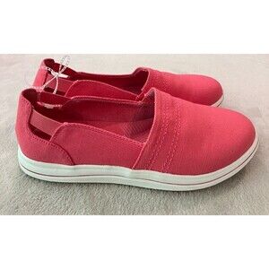 Clarks Cloudsteppers Womens Pink Loafer Flat Shoe Lightweight Comfort Size 8 NEW